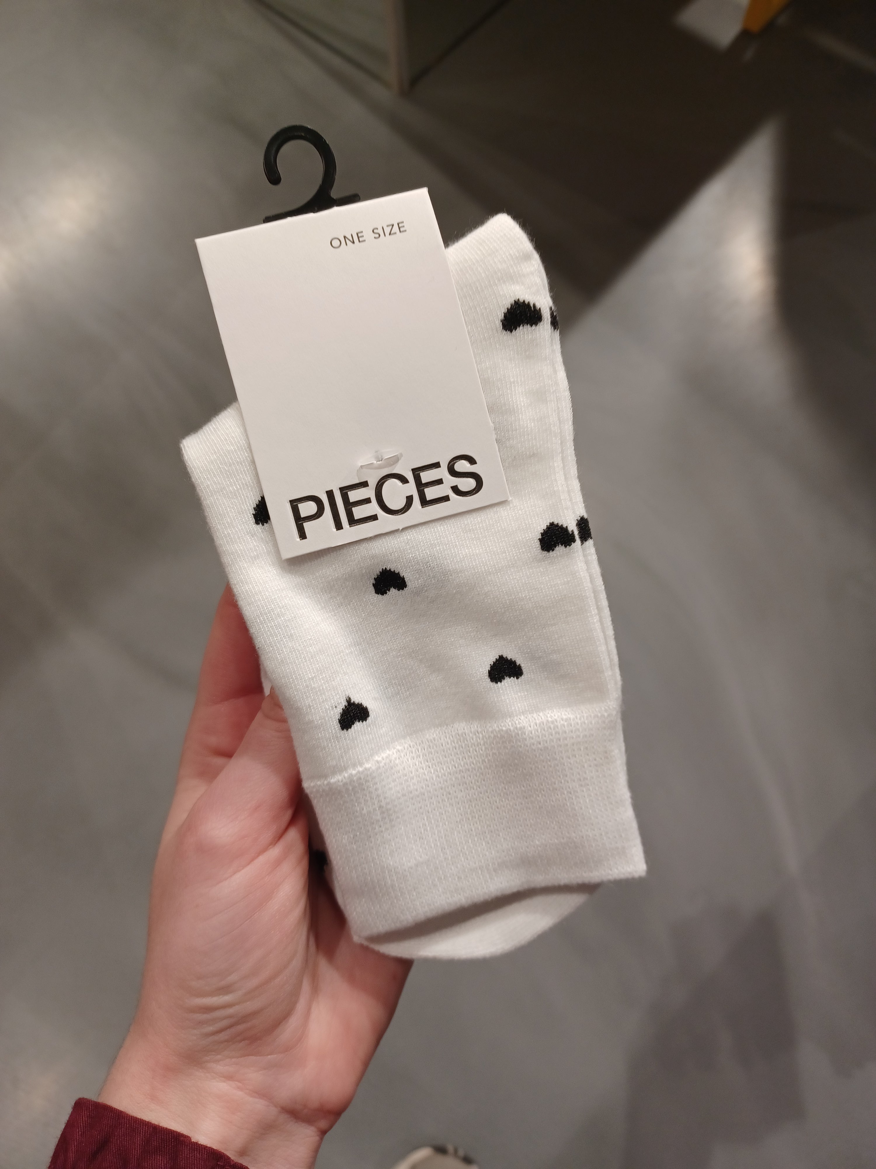 PCHEART Socks - Bright White